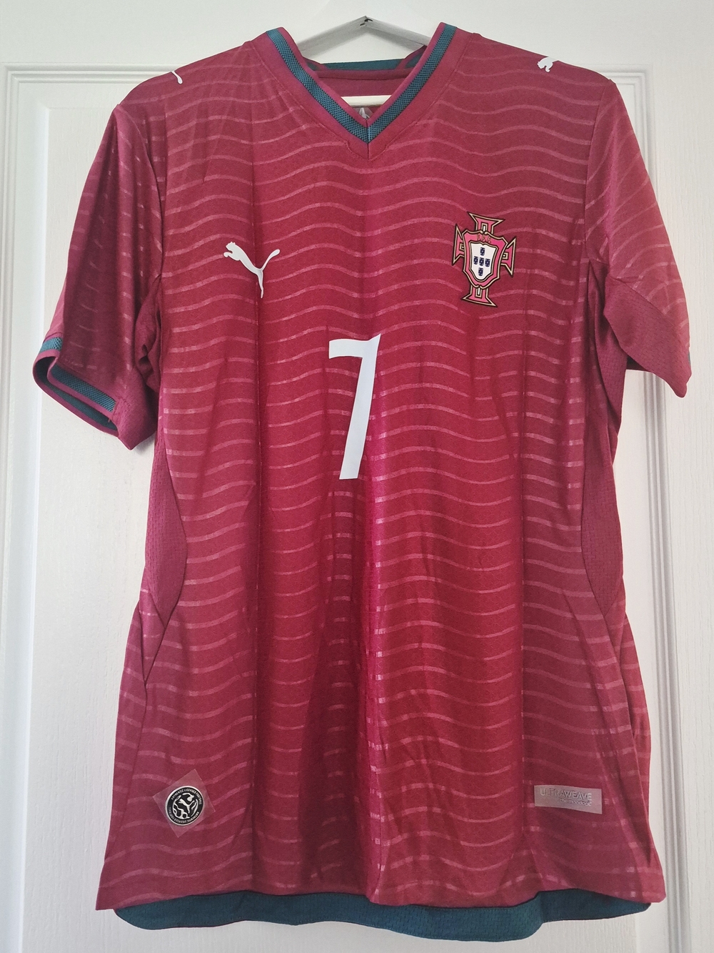 NWT Cristiano Ronaldo #7 Portugal 2026 Puma Authentic Match Home Jersey